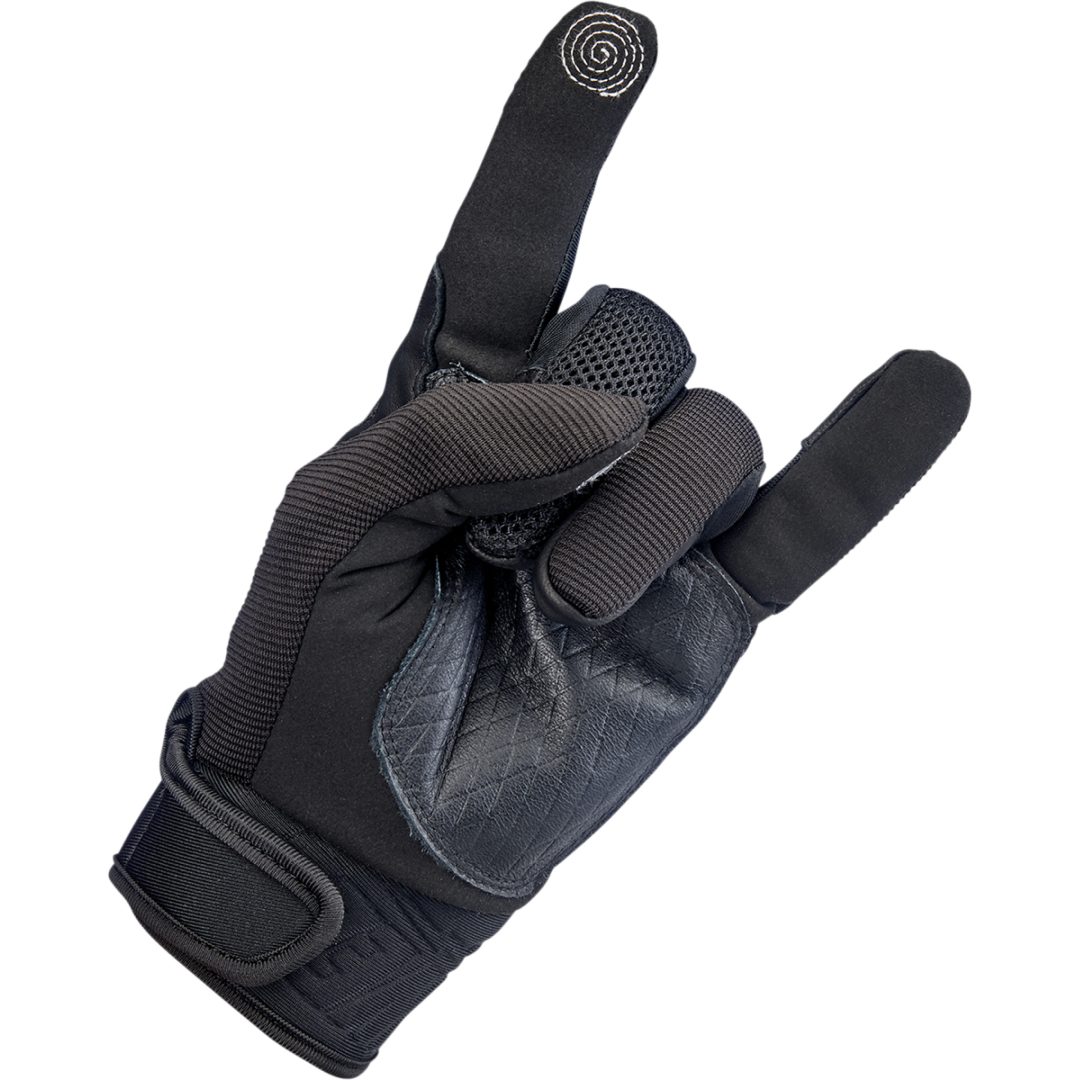 MC-Handskar Baja Svart BILTWELL XS – bild 3