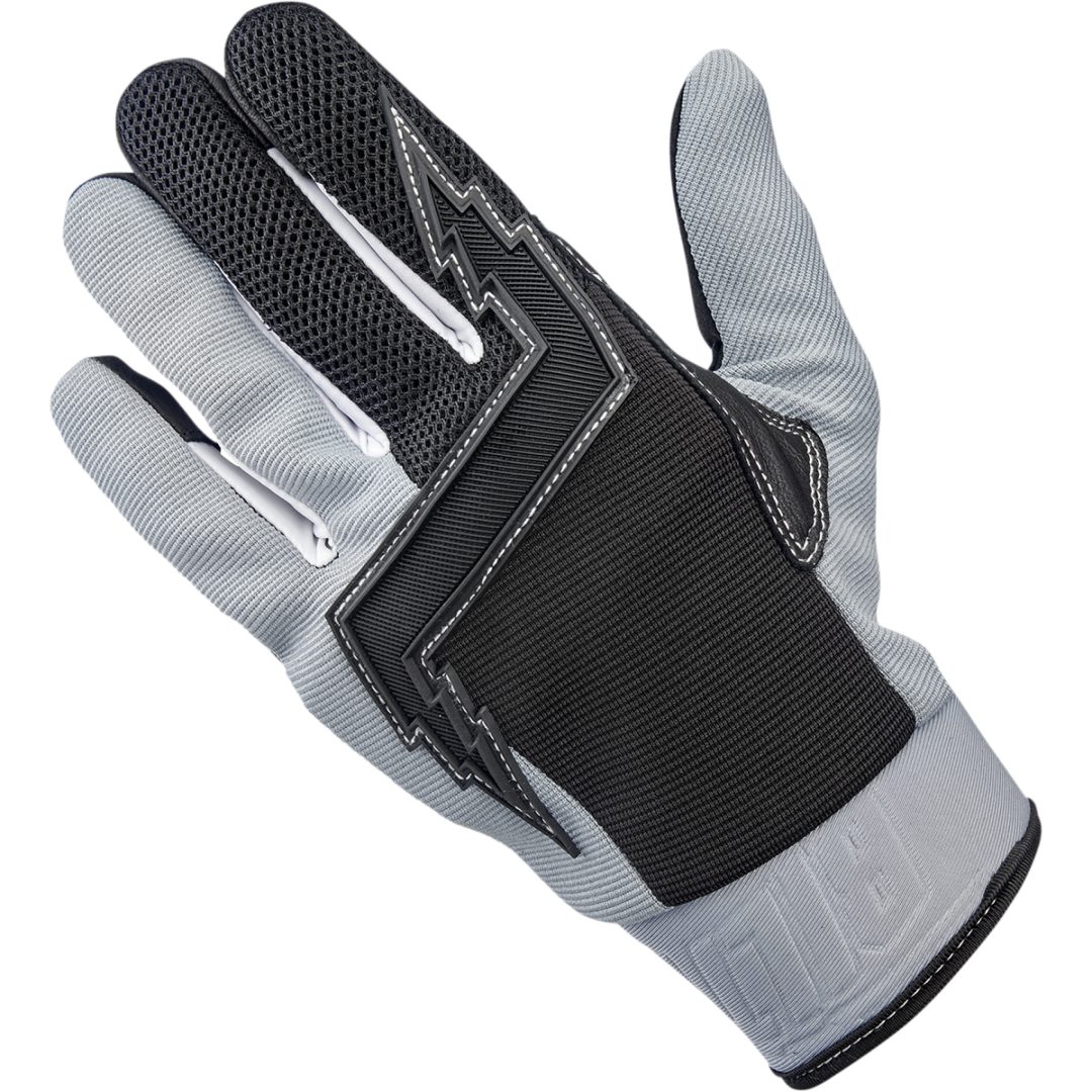 MC-Handskar Baja Svart/Grå BILTWELL XS – bild 7