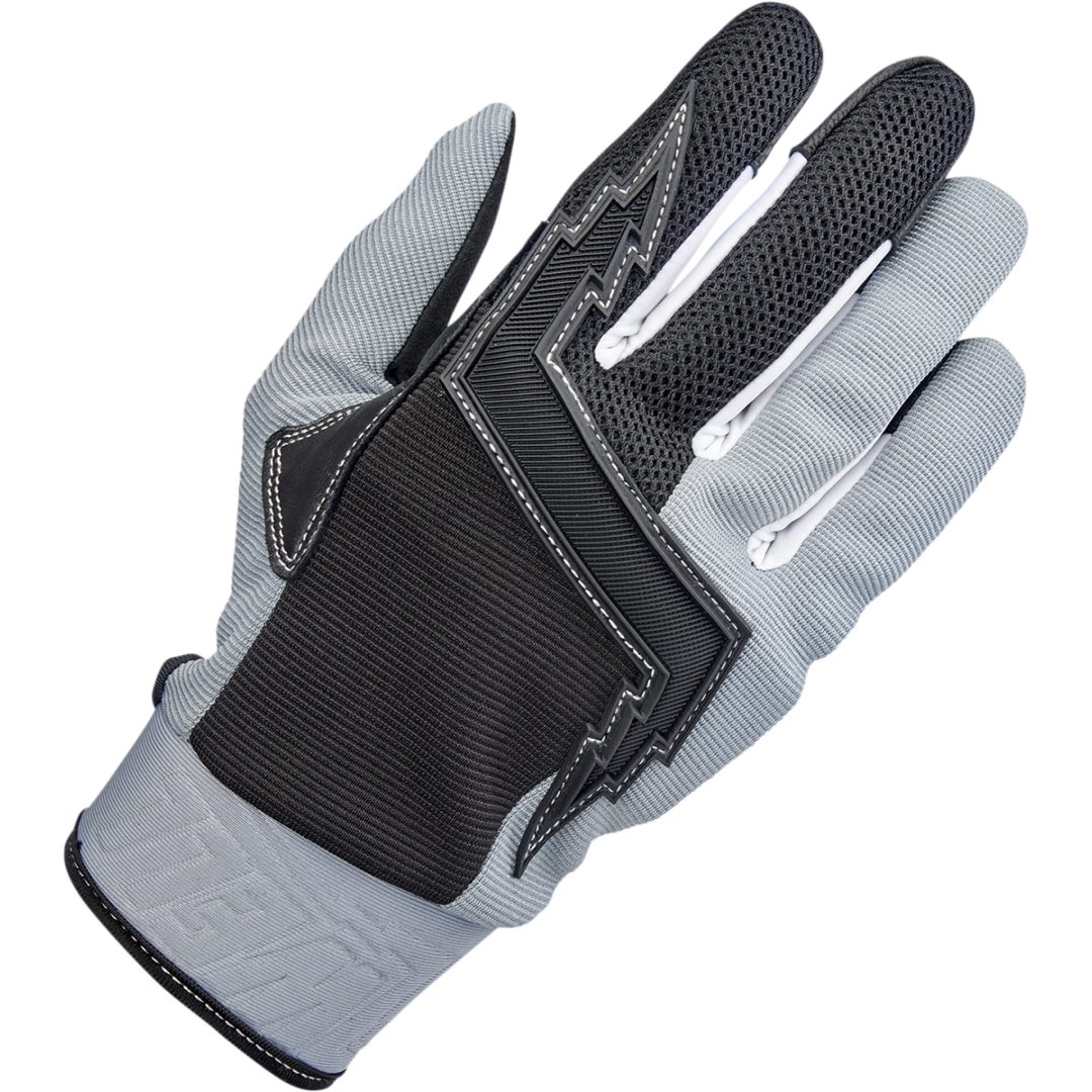 MC-Handskar Baja Svart/Grå BILTWELL XS – bild 9