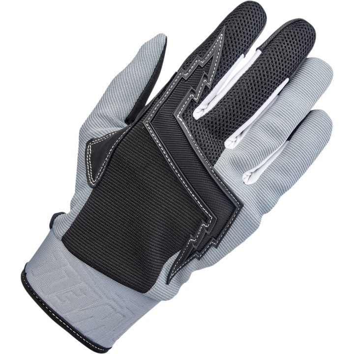 MC-Handskar Baja Svart/Grå BILTWELL XS – bild 9