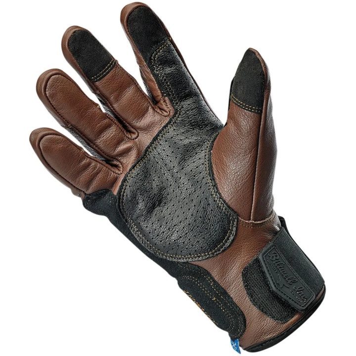 MC-Handskar Belden Brun BILTWELL XS – bild 8