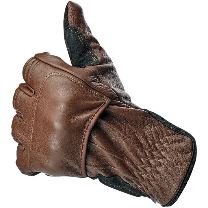 MC-Handskar Belden Brun BILTWELL XS – bild 7
