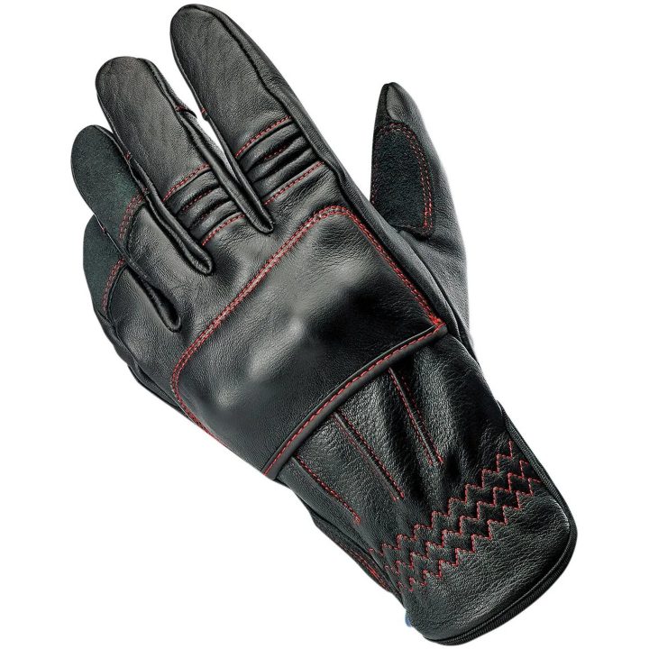 MC-Handskar Belden Redline Svart BILTWELL XS – bild 8