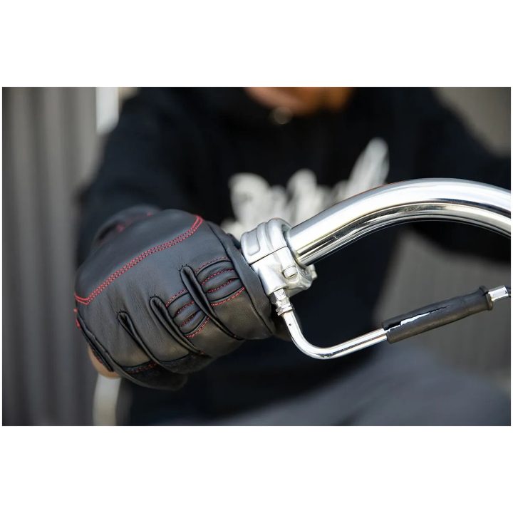 MC-Handskar Belden Redline Svart BILTWELL XS – bild 4