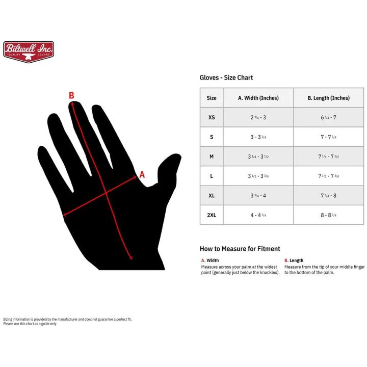 MC-Handskar Belden Redline Svart BILTWELL XS – bild 10