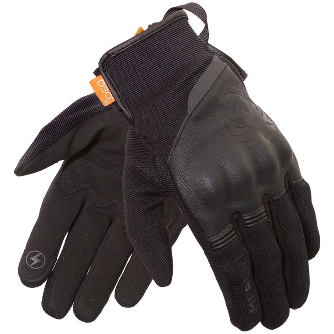 Mc-handskar Berea Trail Svart Merlin XXL