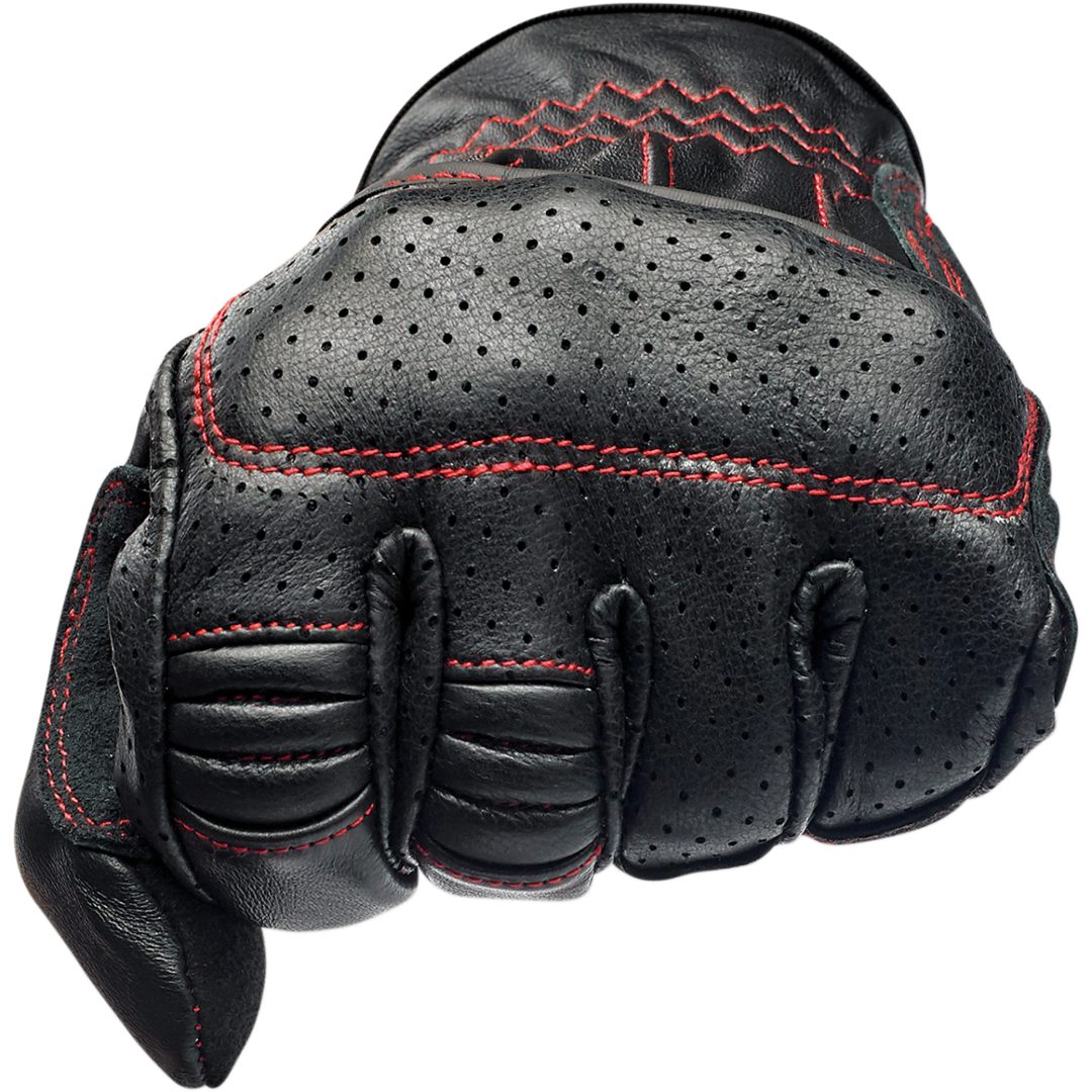 MC-Handskar Borrego Redline Svart BILTWELL XS – bild 10