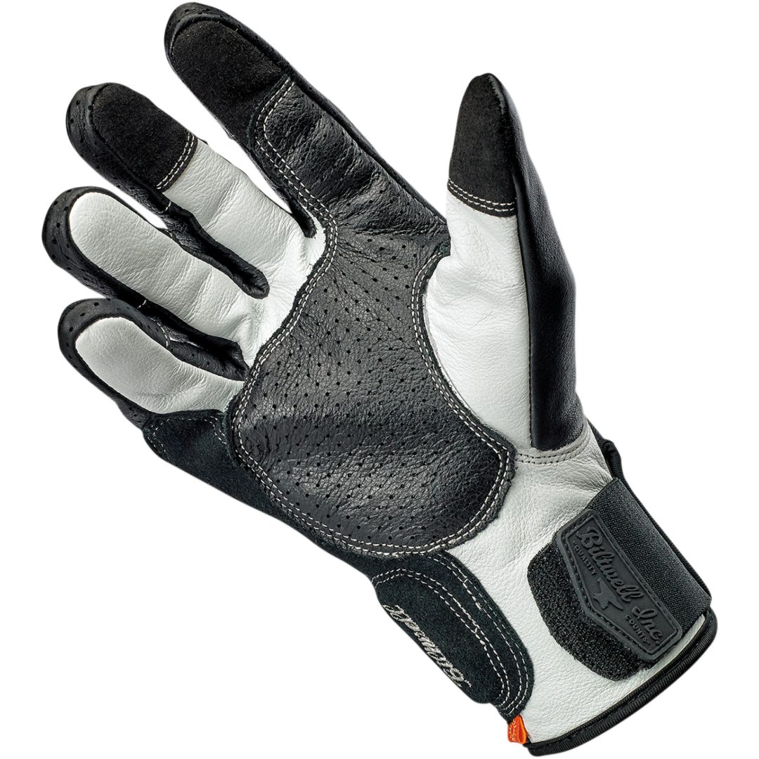 MC-Handskar Borrego Svart/Grå BILTWELL XS – bild 10