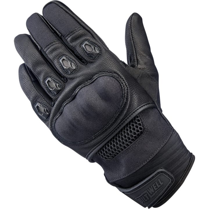 MC-Handskar Bridgeport Svart BILTWELL XS – bild 9