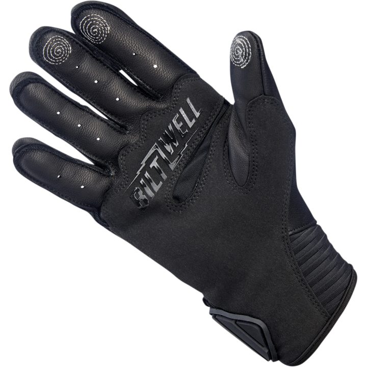 MC-Handskar Bridgeport Svart BILTWELL XS – bild 8