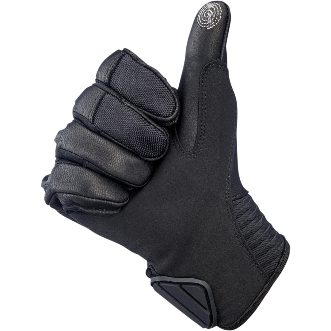 MC-Handskar Bridgeport Svart BILTWELL XS – bild 5