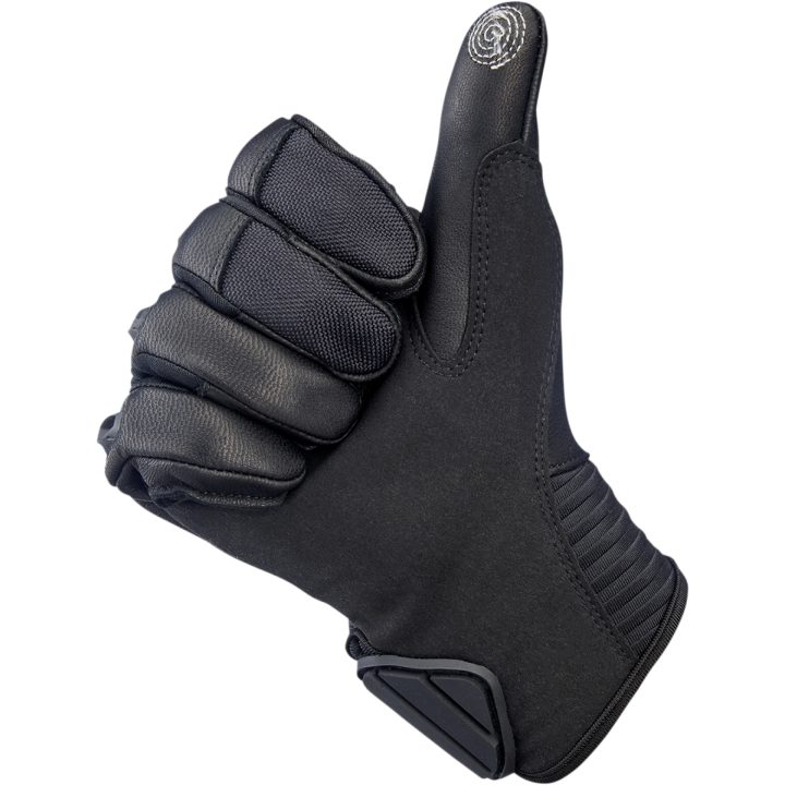 MC-Handskar Bridgeport Svart BILTWELL XS – bild 5