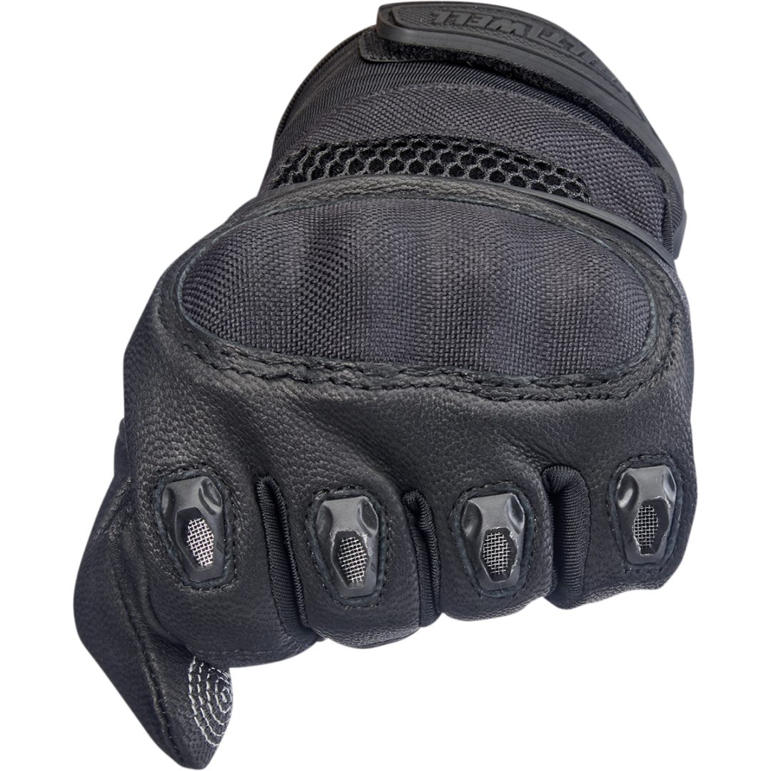 MC-Handskar Bridgeport Svart BILTWELL XS – bild 4