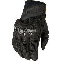 MC-Handskar Contra3 Svart ICON