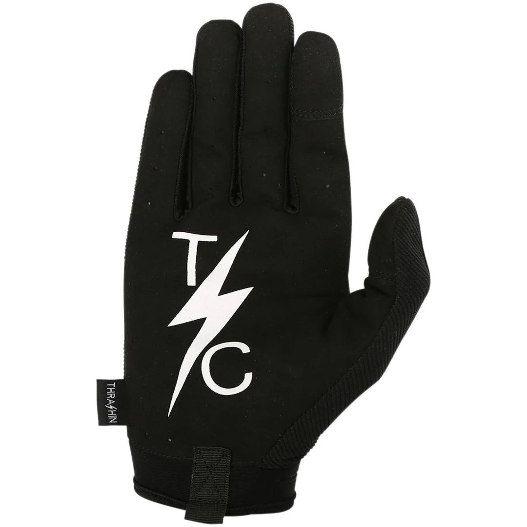 MC-Handskar Covert Kort Svart THRASHIN SUPPLY CO. Medium