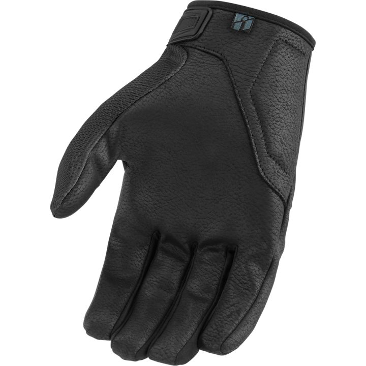 MC-Handskar Dam Hooligan CE Kort Svart ICON XS – bild 3