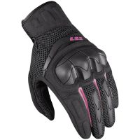 MC-Handskar Dam Kubra Svart/Lila LS2