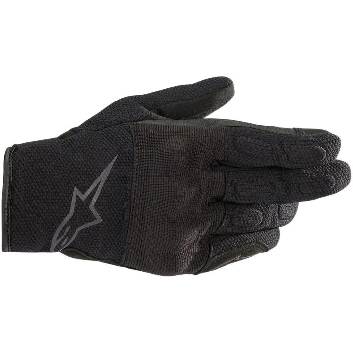 Mc-handskar Dam Läder/mesh Stella S-max Drystar® Svart/antracit ALPINESTARS XL – bild 4