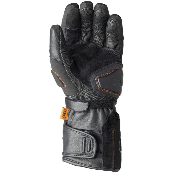 MC-Handskar Dam Pro Series Artic D3O Vattentäta Svart RST 6 – bild 4