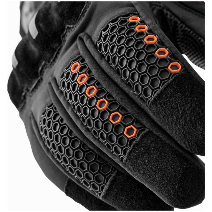 MC-Handskar Dam Pro Series Artic D3O Vattentäta Svart RST 6 – bild 9