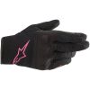 MC-Handskar Dam S Max Drystar Svart/Rosa Alpinestars XS – miniatyr 3
