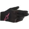 MC-Handskar Dam S Max Drystar Svart/Rosa Alpinestars XS – miniatyr 2