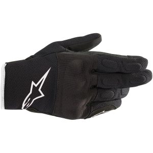 MC-Handskar Dam S Max Drystar Svart/Vit Alpinestars