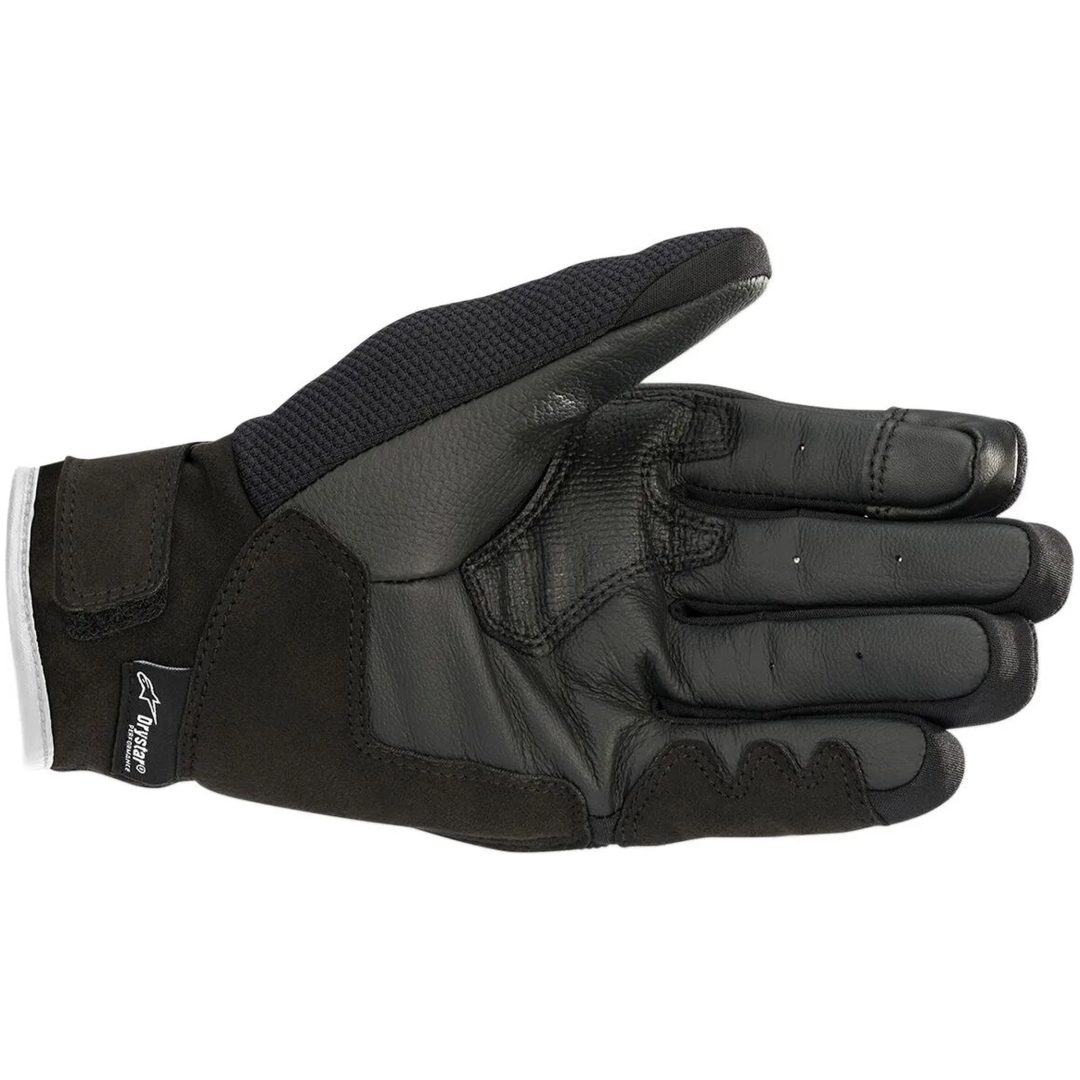 MC-Handskar Dam S Max Drystar Svart/Vit Alpinestars XS – bild 2