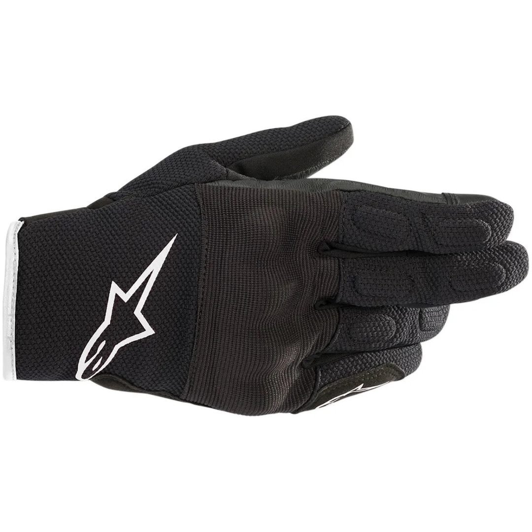 MC-Handskar Dam S Max Drystar Svart/Vit Alpinestars XS – bild 5
