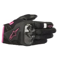 MC-Handskar Dam SMX-1 Air V2 Svart ALPINESTARS