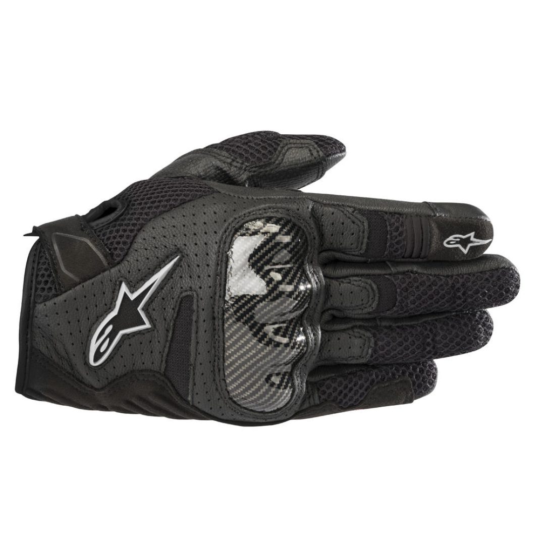 MC-Handskar Dam SMX-1 Air V2 Svart ALPINESTARS XL