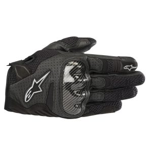 MC-Handskar Dam SMX-1 Air V2 Svart ALPINESTARS