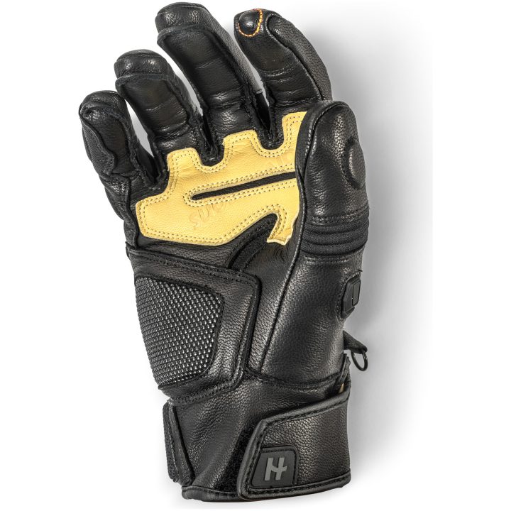MC-Handskar Flon Svart/beige Halvarssons 13 – bild 2