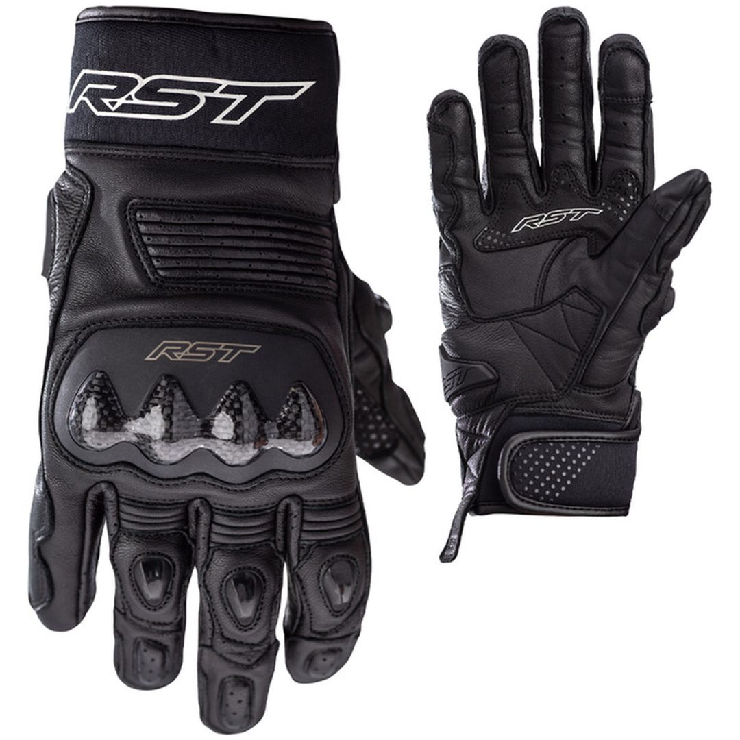 MC-Handskar Freestyle II CE Läder Svart RST XS – bild 4