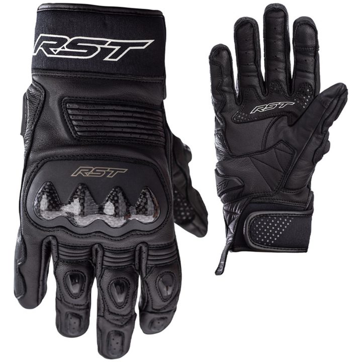 MC-Handskar Freestyle II CE Läder Svart RST XS – bild 4