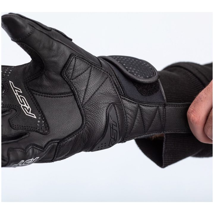 MC-Handskar Freestyle II CE Läder Svart RST XS – bild 2