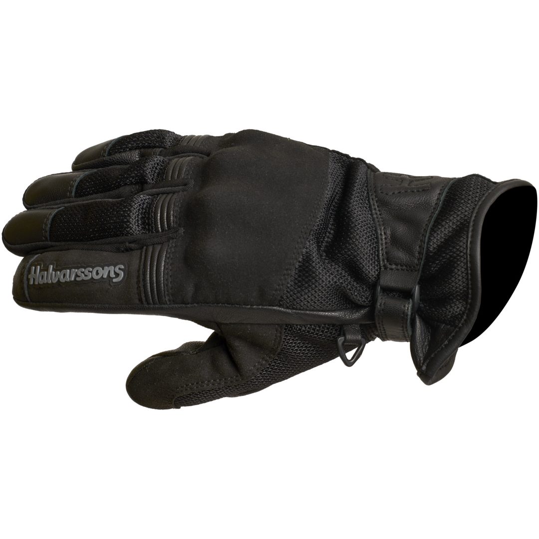 MC-Handskar Gla Svart Halvarssons 05