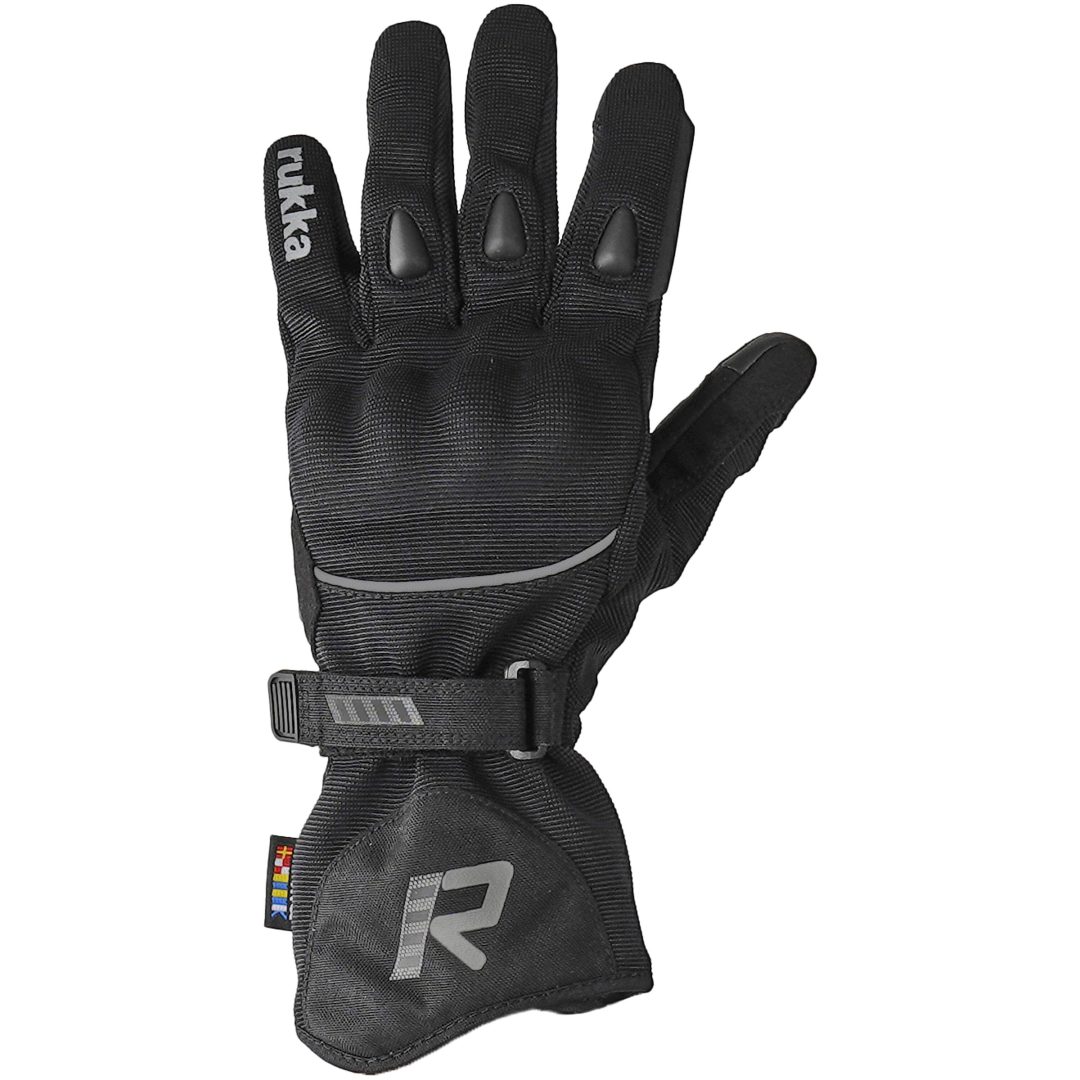 MC-Handskar GTX Virve 2.0 Svart/Grå Rukka 8
