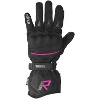 MC-Handskar GTX Virve 2.0 Svart/Rosa Rukka