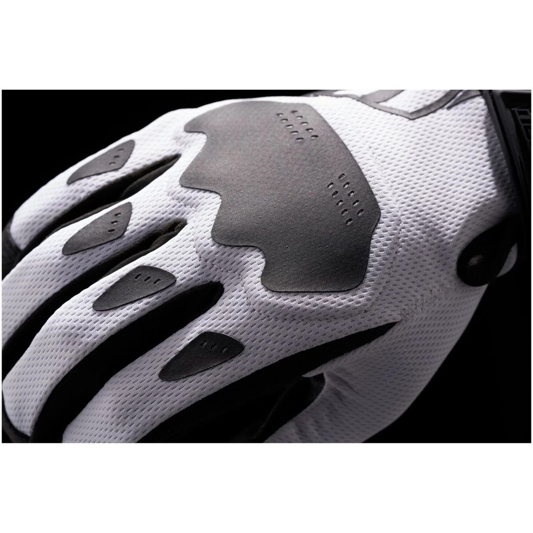 MC-Handskar Hooligan CE Kort svart/vit ICON 3XL – bild 3
