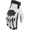 MC-Handskar Hooligan CE Kort svart/vit ICON 3XL – miniatyr 1