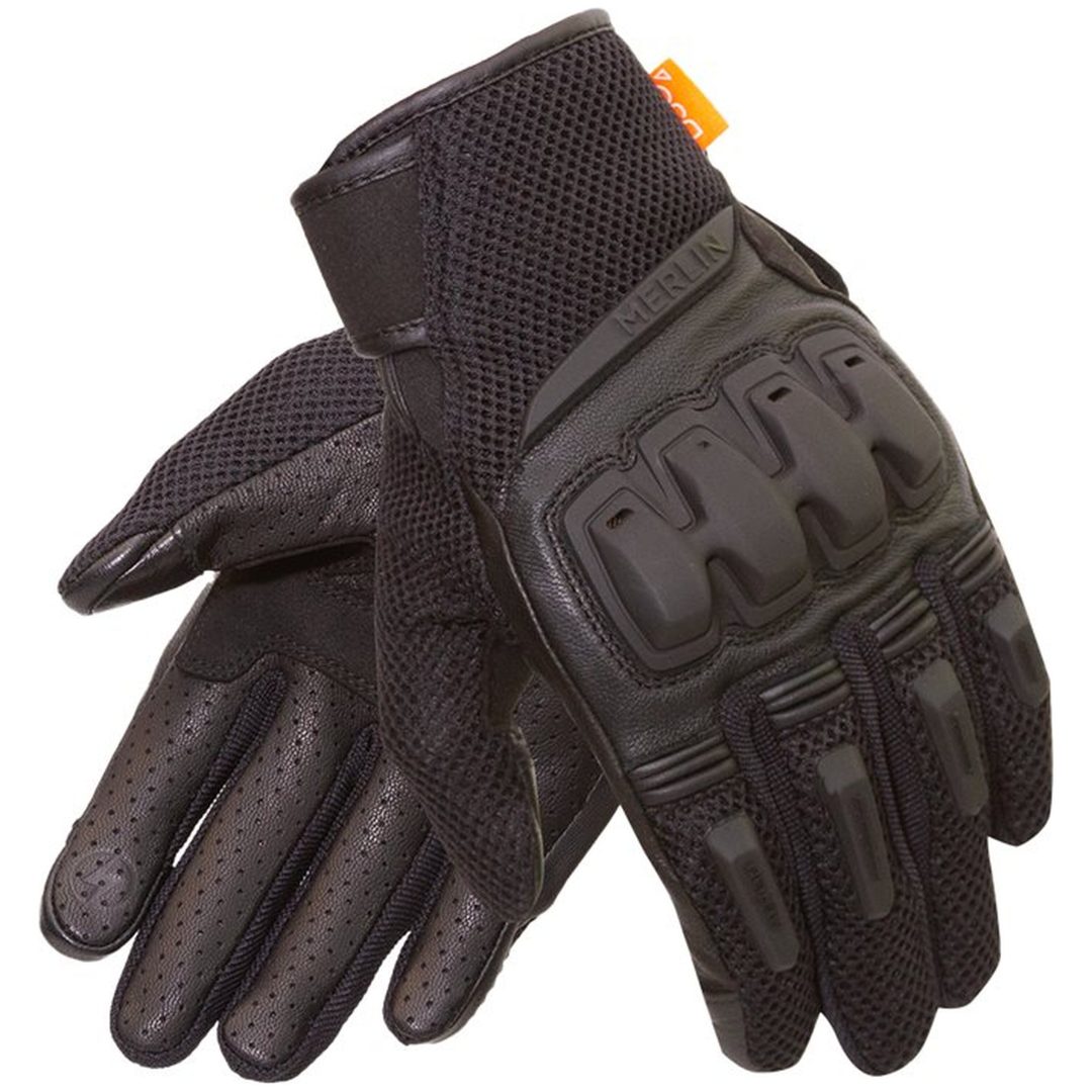 Mc-handskar Jura Air Svart Merlin XXL