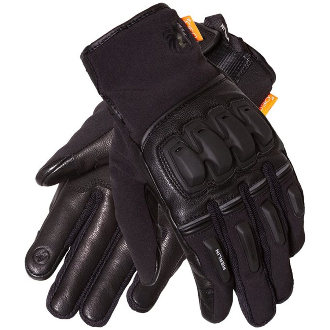 Mc-handskar Jura Hydro Textil Vattentäta Grå/svart Merlin XXL