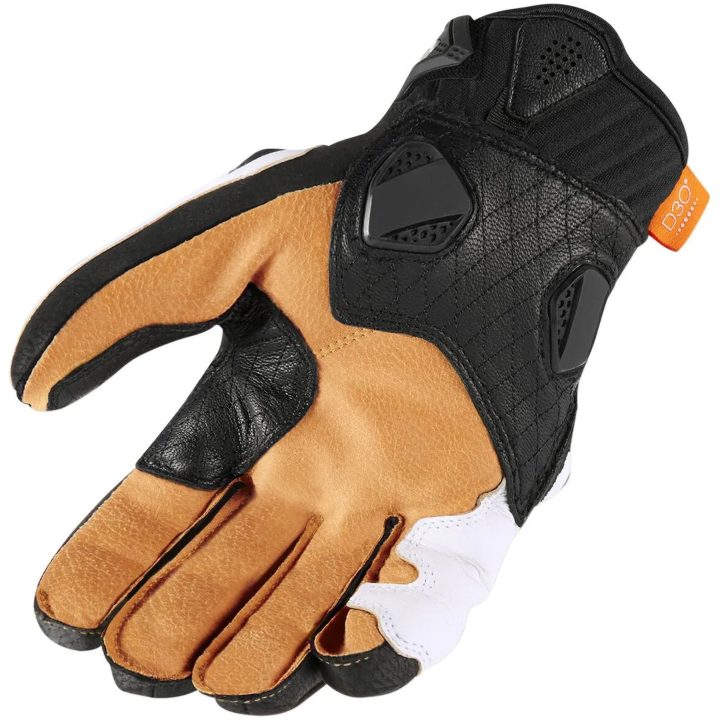 Mc-handskar Kort Hypersport Vit ICON Small – bild 2