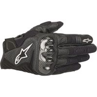 MC-Handskar Kort SMX-1 Air v2 Svart Alpinestars