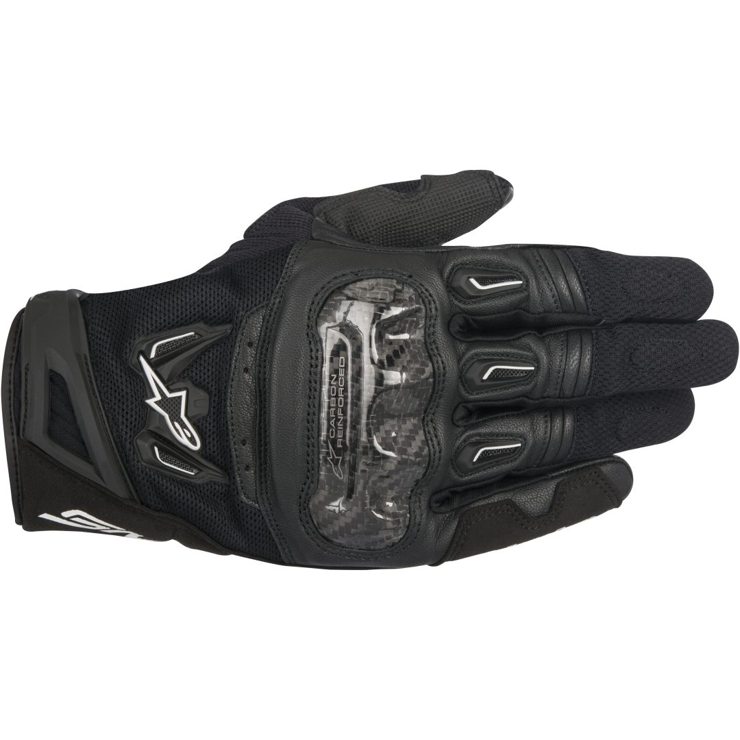 MC-Handskar Kort SMX-2 Air v2 Svart Alpinestars Large