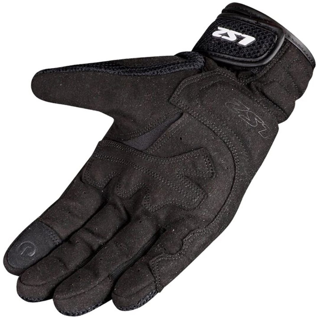 Mc-handskar Kubra Svart LS2 Large – bild 2