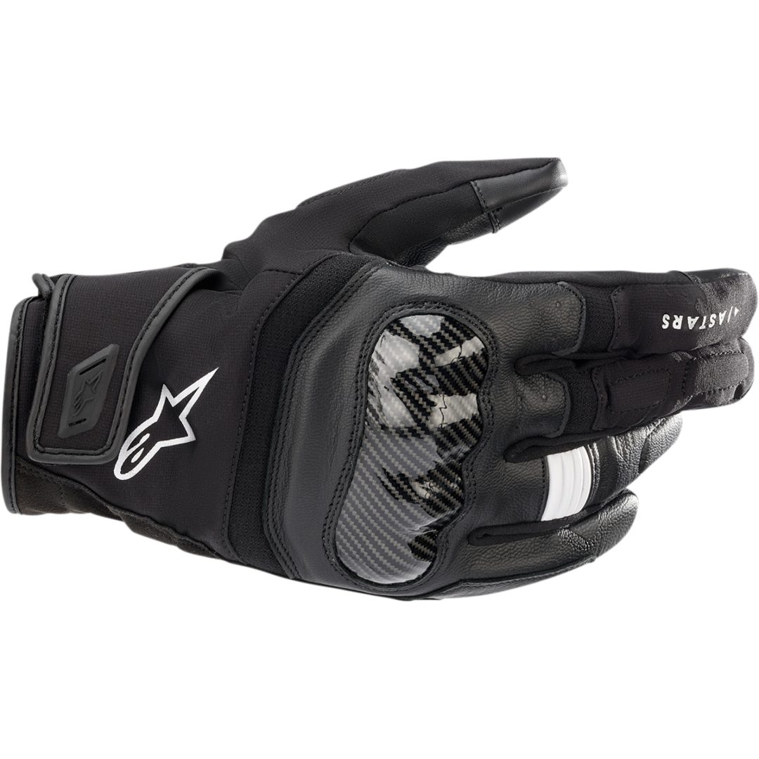 Mc-handskar Läder Smx Z Drystar Svart ALPINESTARS Small