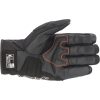Mc-handskar Läder Smx Z Drystar Svart/fluorescerande Röd ALPINESTARS Small – miniatyr 3