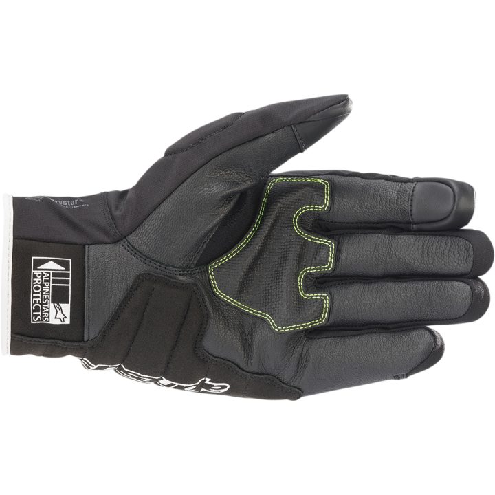Mc-handskar Läder Smx Z Drystar Svart/fluorescerande Röd/vit ALPINESTARS XXL – bild 3